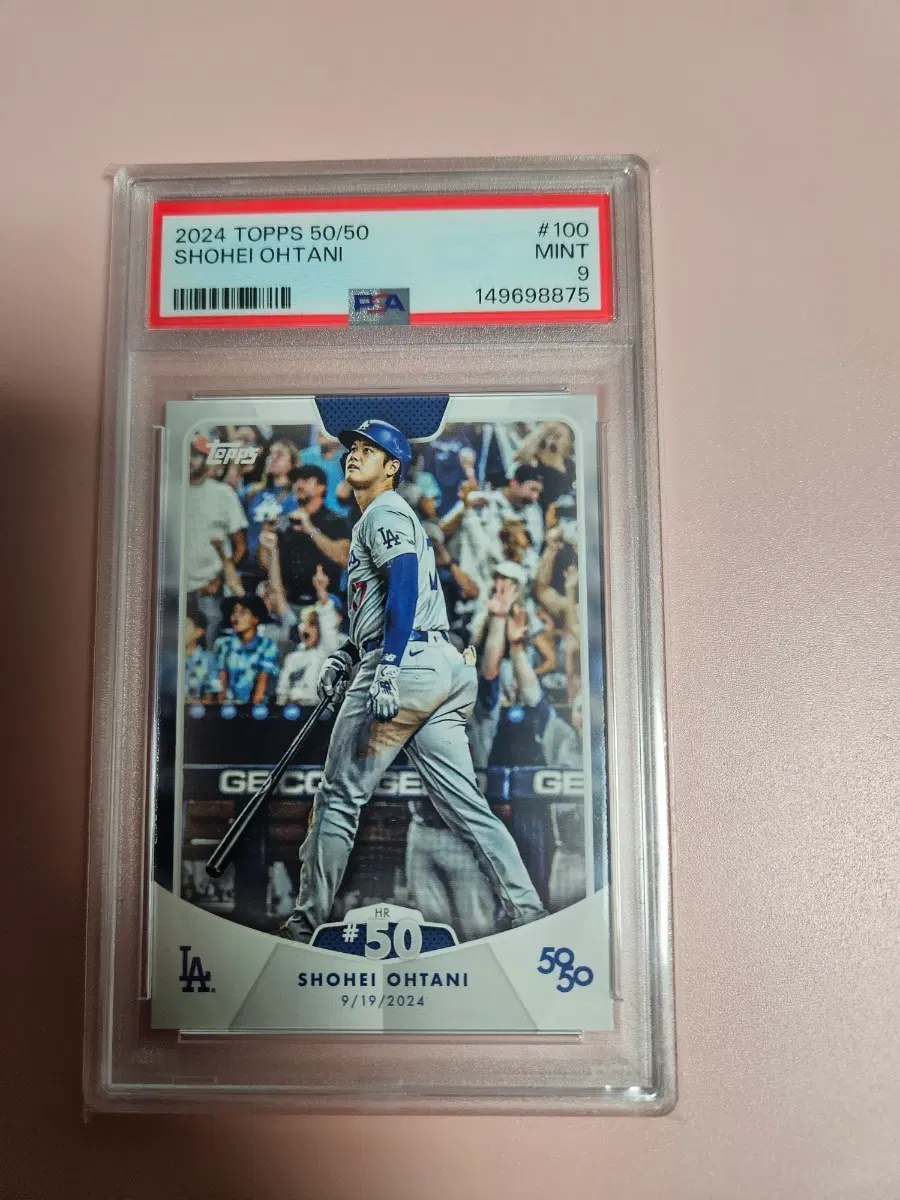 오타니 PSA 9등급 2024 Topps 50/50 50홈런