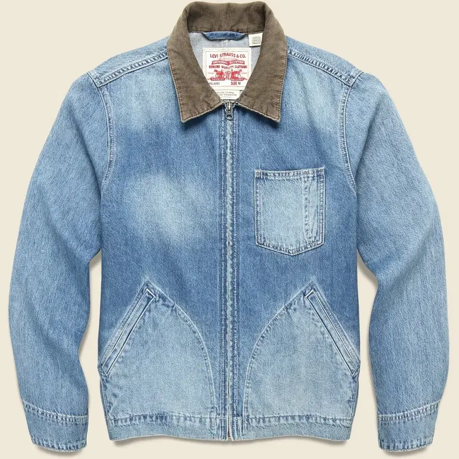 리바이스 premium Mechanics Trucker Jacket