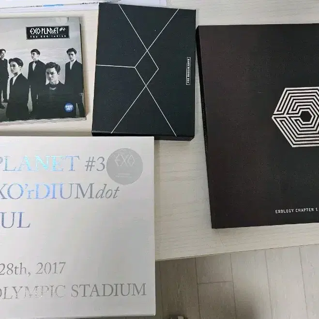 일괄) 엑소 콘서트 앨범 DVD 세컨드 박스