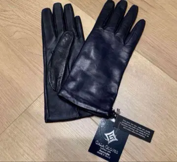 [21cm 네이비] 30% off! 이탈리아제 천연 가죽 캐시미어 안감 장갑