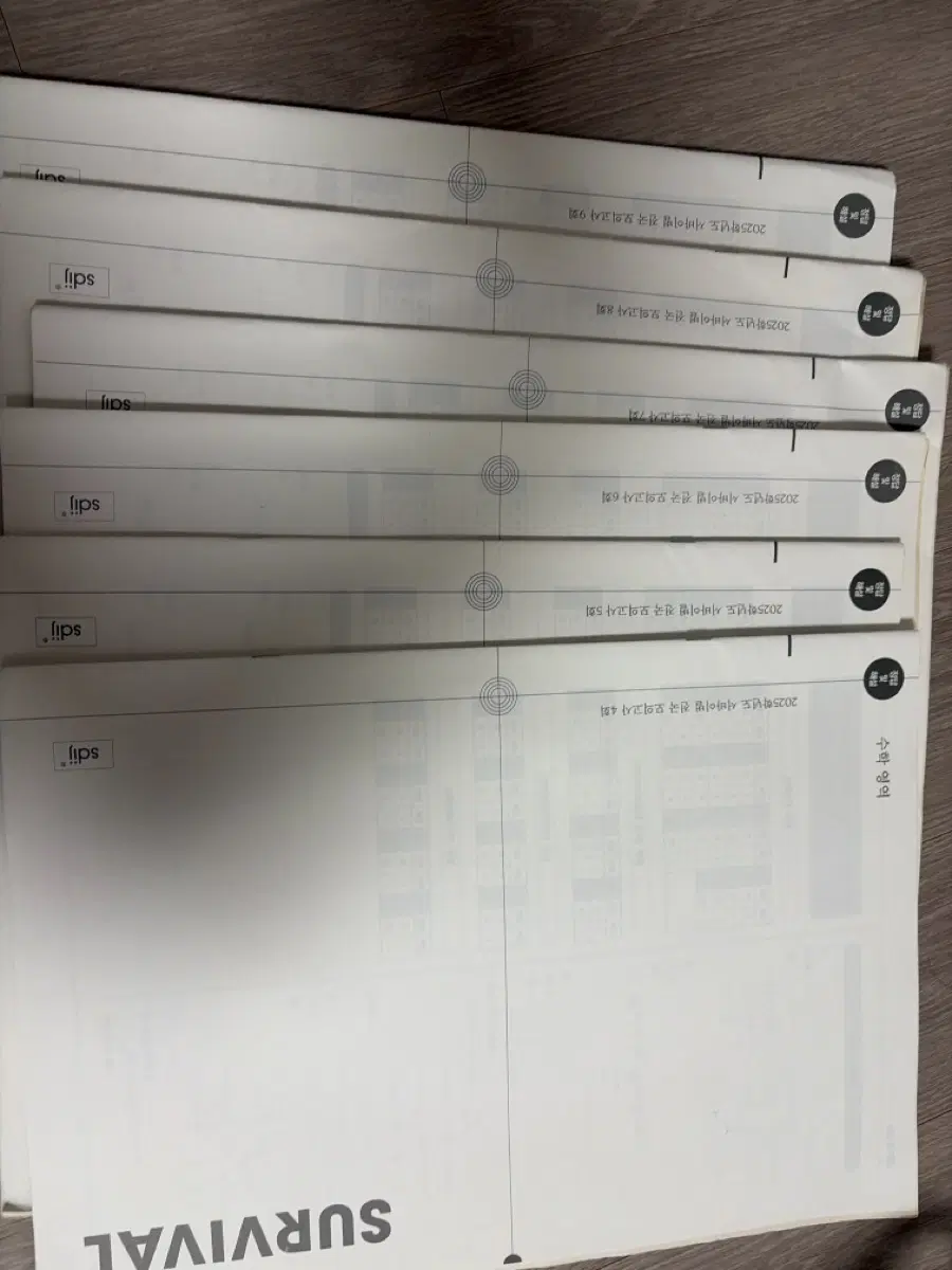 전국 서바이벌 수학 6개
