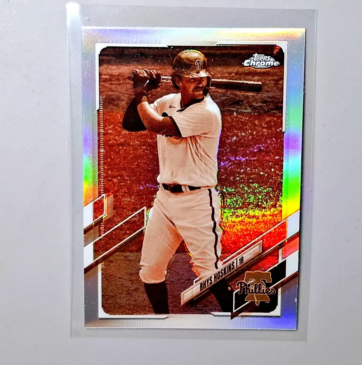 MLB 리스 호스킨스 세피아 리플렉터 2021 탑스 크롬