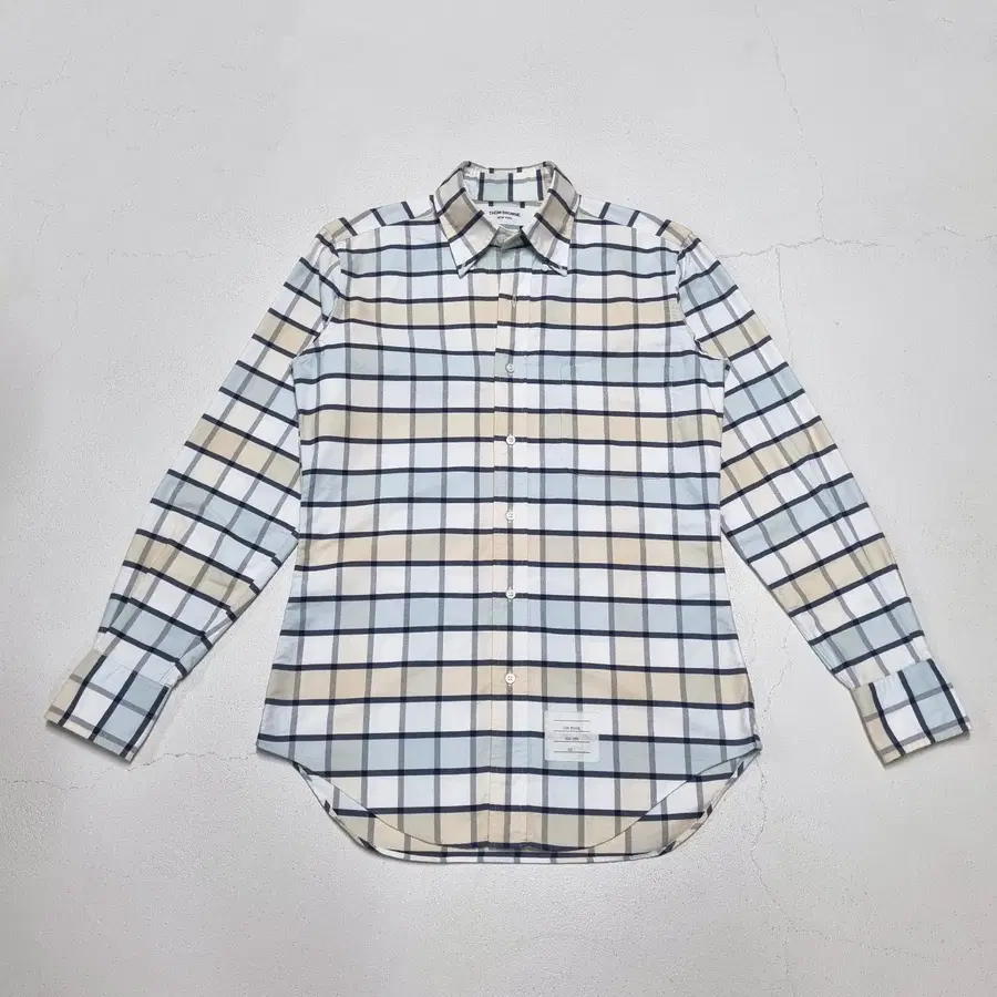 Thom Browne 톰브라운 옥스포드 체크셔츠 - 1SIZE