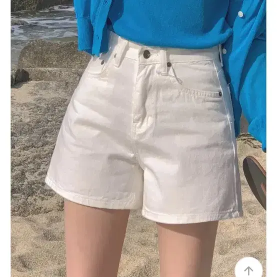 베니토 흰색 반바지 화이트 L