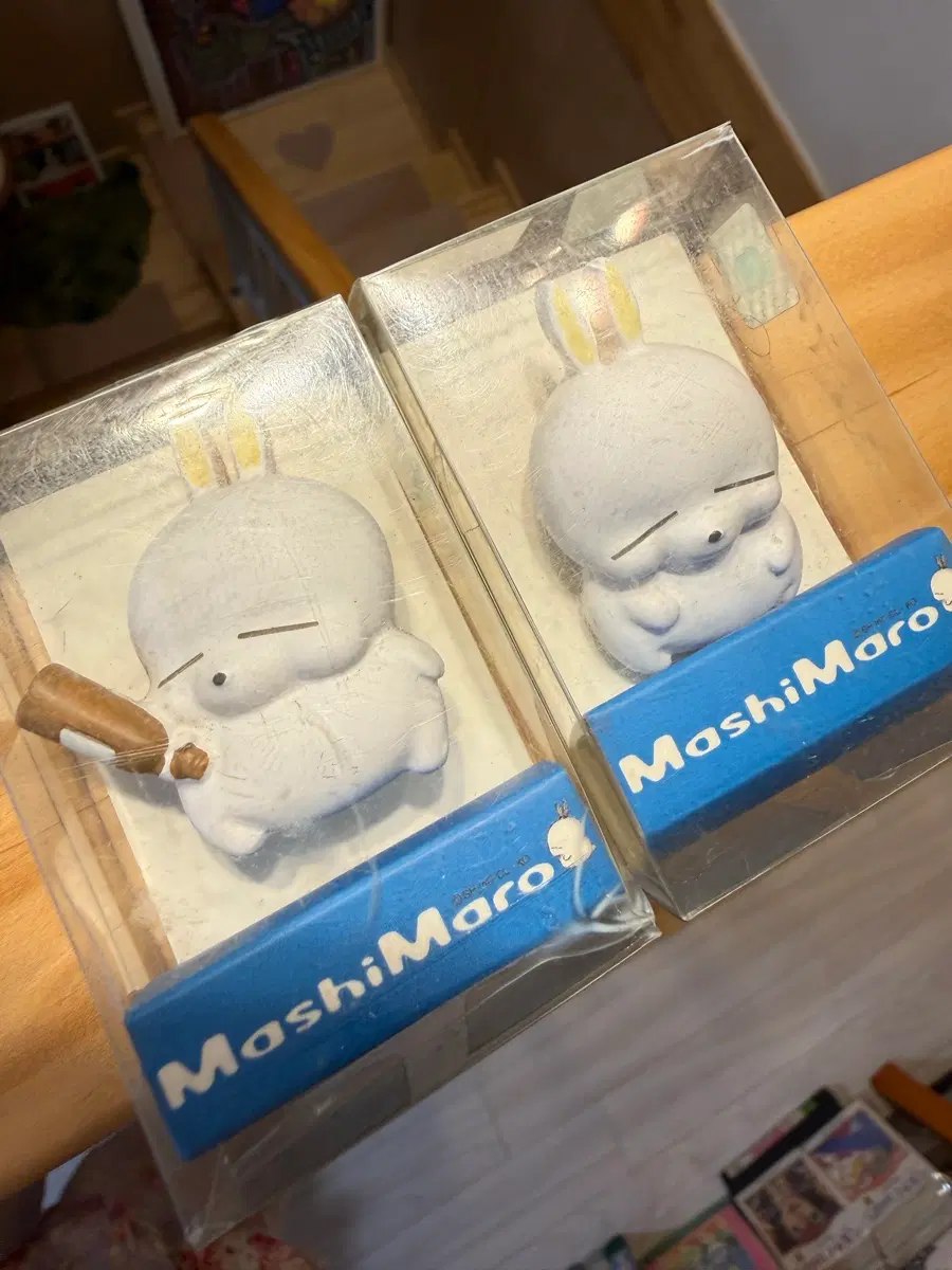 고전 마시마로 피규어브로치 2개세트