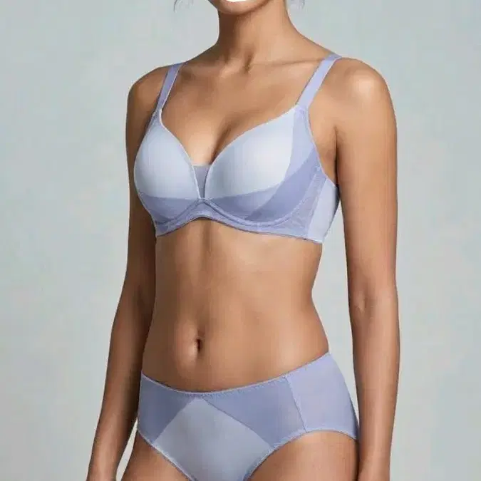 비비안 로즈버드 노와이어 브라 팬티 80C 95