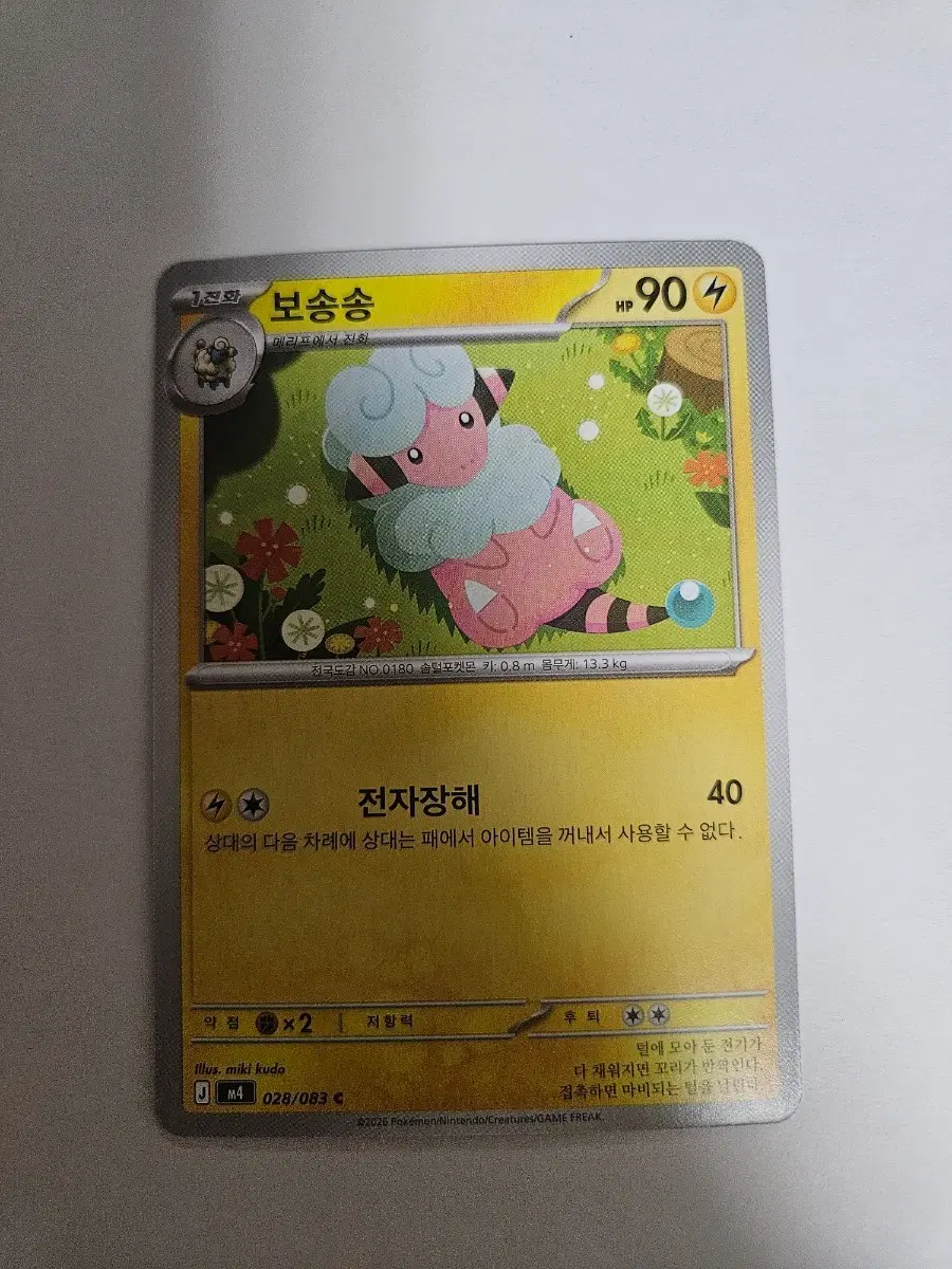 포켓몬카드 보송송