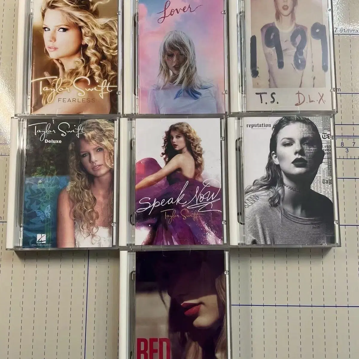 테일러 스위프트 Taylor Swift 미니디스크 7종 앨범