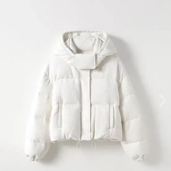 포유온 FYEO Blanche Tweed Down Jacket 트위드 패딩