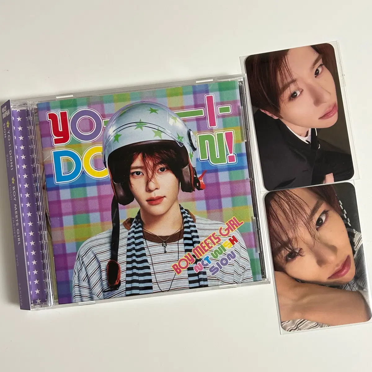 엔시티위시 요이돈 시온 개인반 개봉앨범 무모샵 포카 일괄