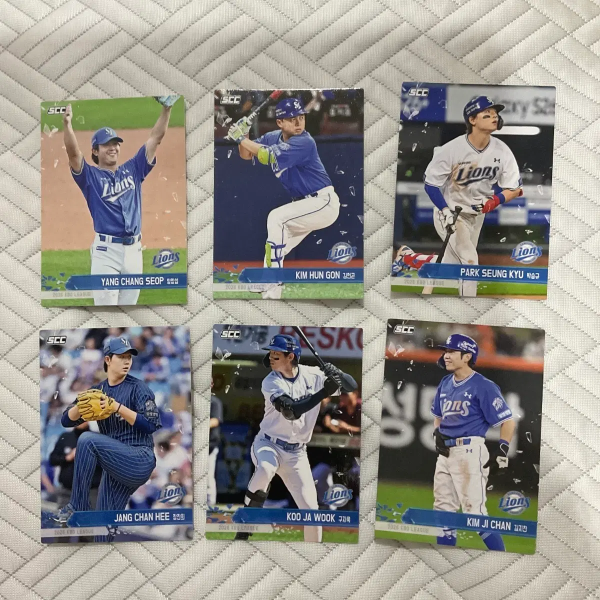 [삼성라이온즈] 2026 KBO 플러스 카드 일괄
