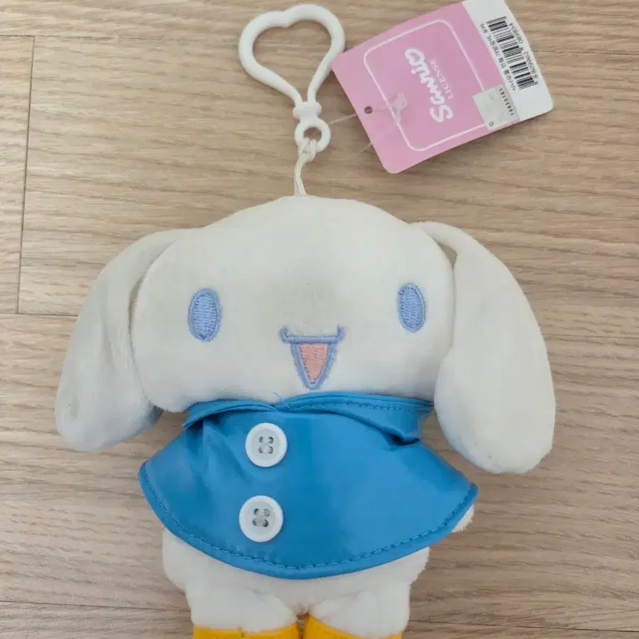 산리오 정품 시나모롤 우비 인형