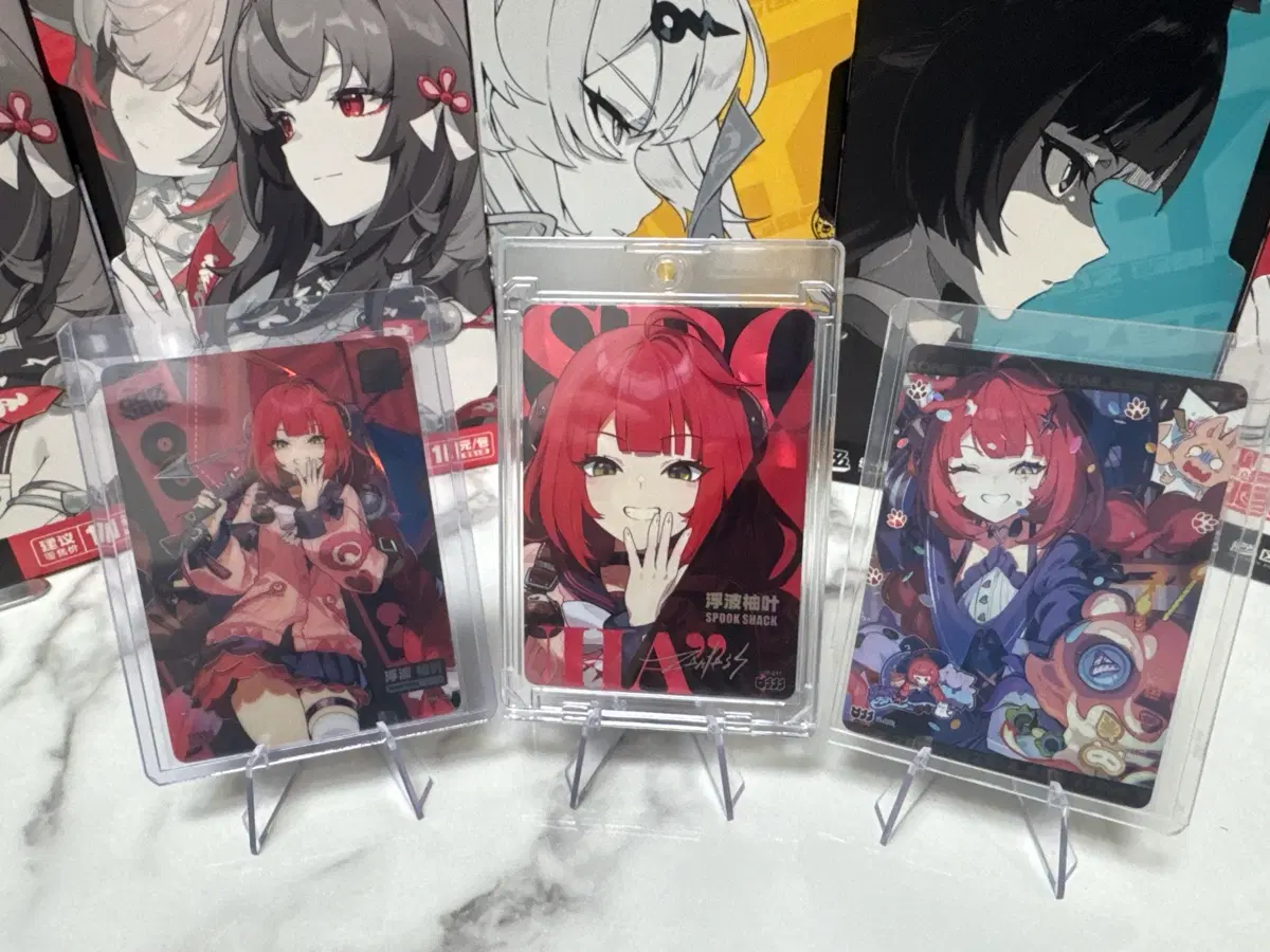 젠레스 존 제로 샤이닝소울 TCG 카드 vol.2 - 유즈하 에이전트 카드 Set