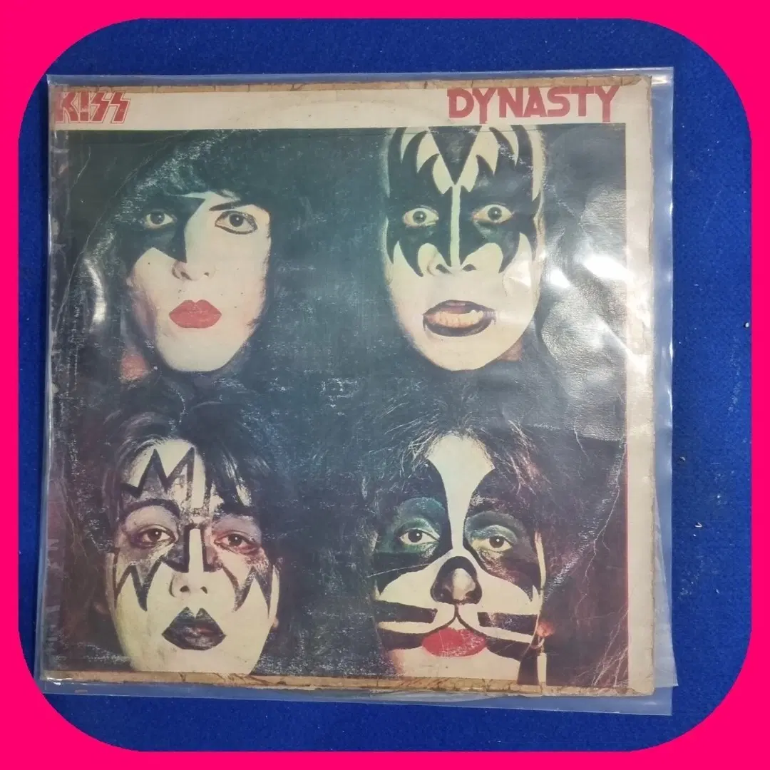 KISS LP 준라이센스 희귀반