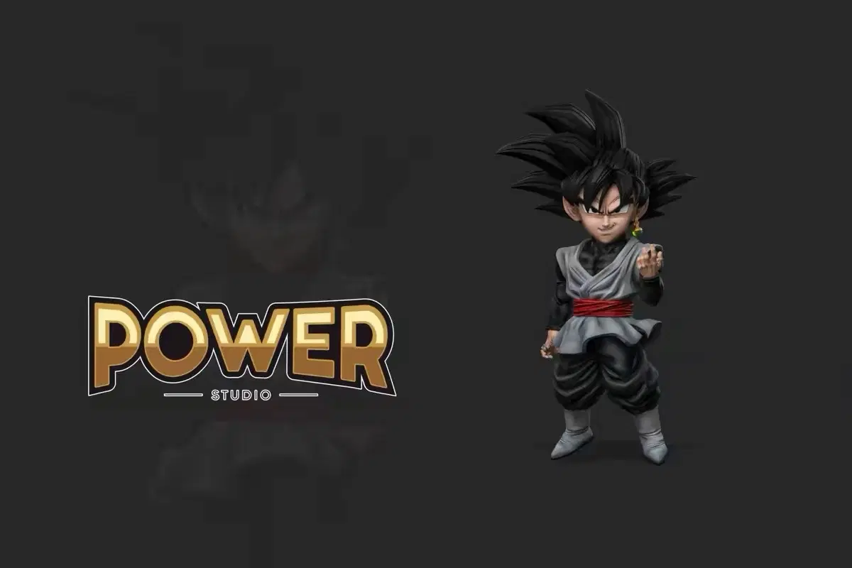 Power 블랙오공 핑크오공 미개봉 월콜 레진