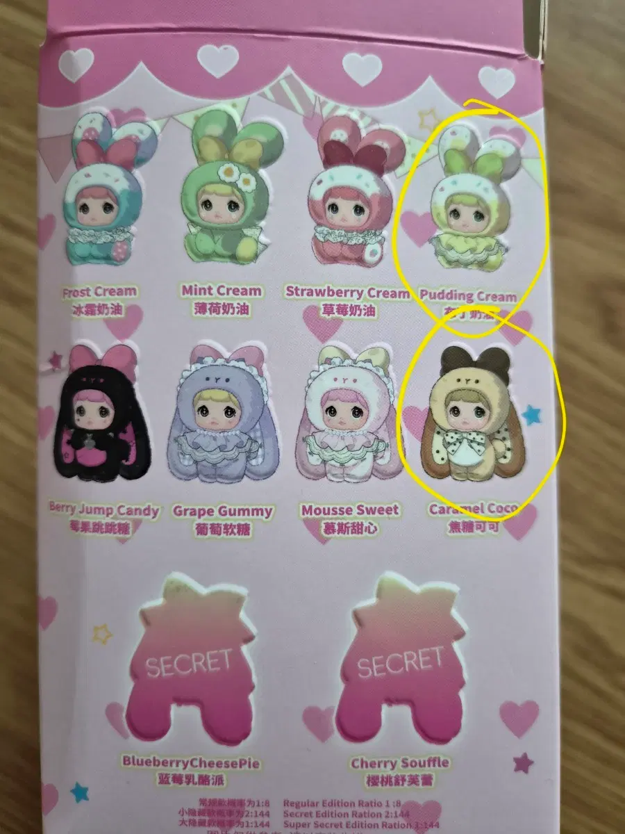 노미 피규어 인형키링 2개 일괄
