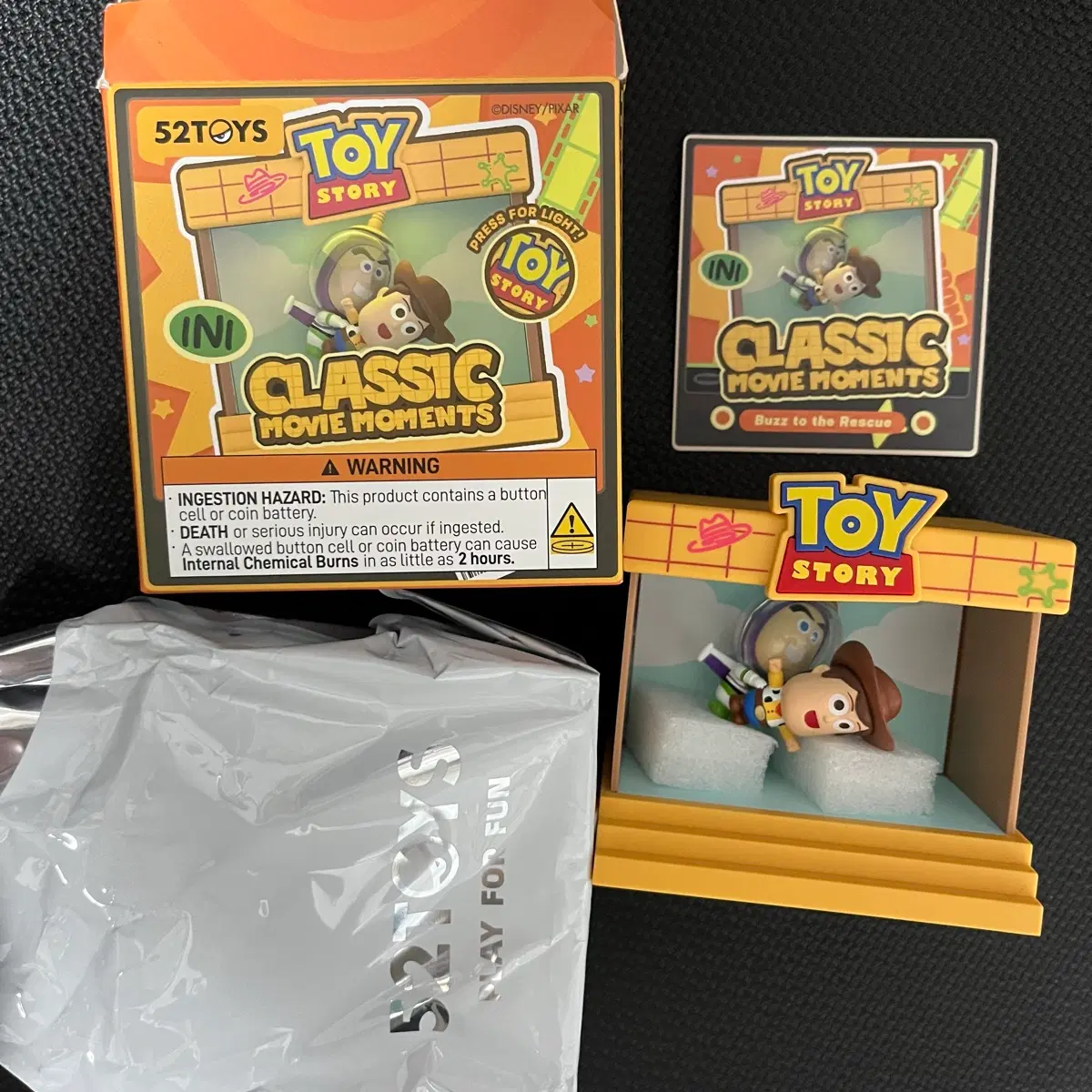 52TOYS 토이스토리 클래식 무대극 시리즈 버즈 & 우디