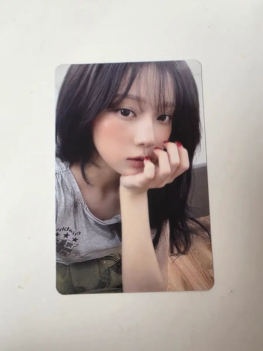 에스파 리치맨 윈터 타워레코드 특전 포카