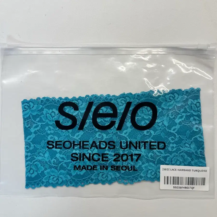 s/e/o lace hair band