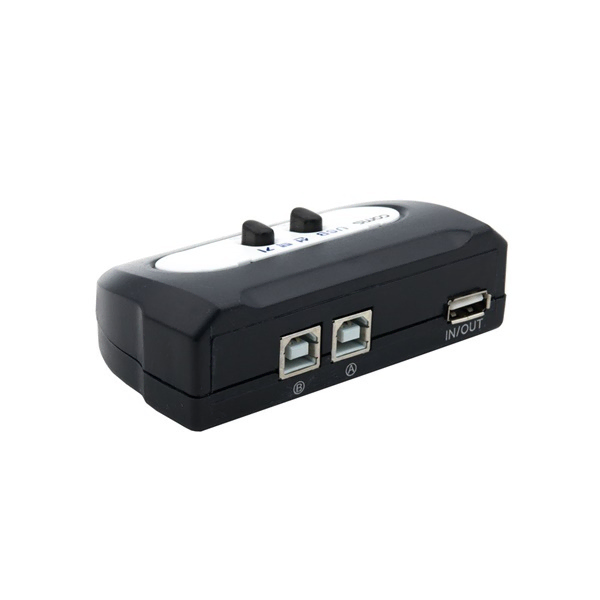 USB 2:1 선택기 스위치형 연결 허브