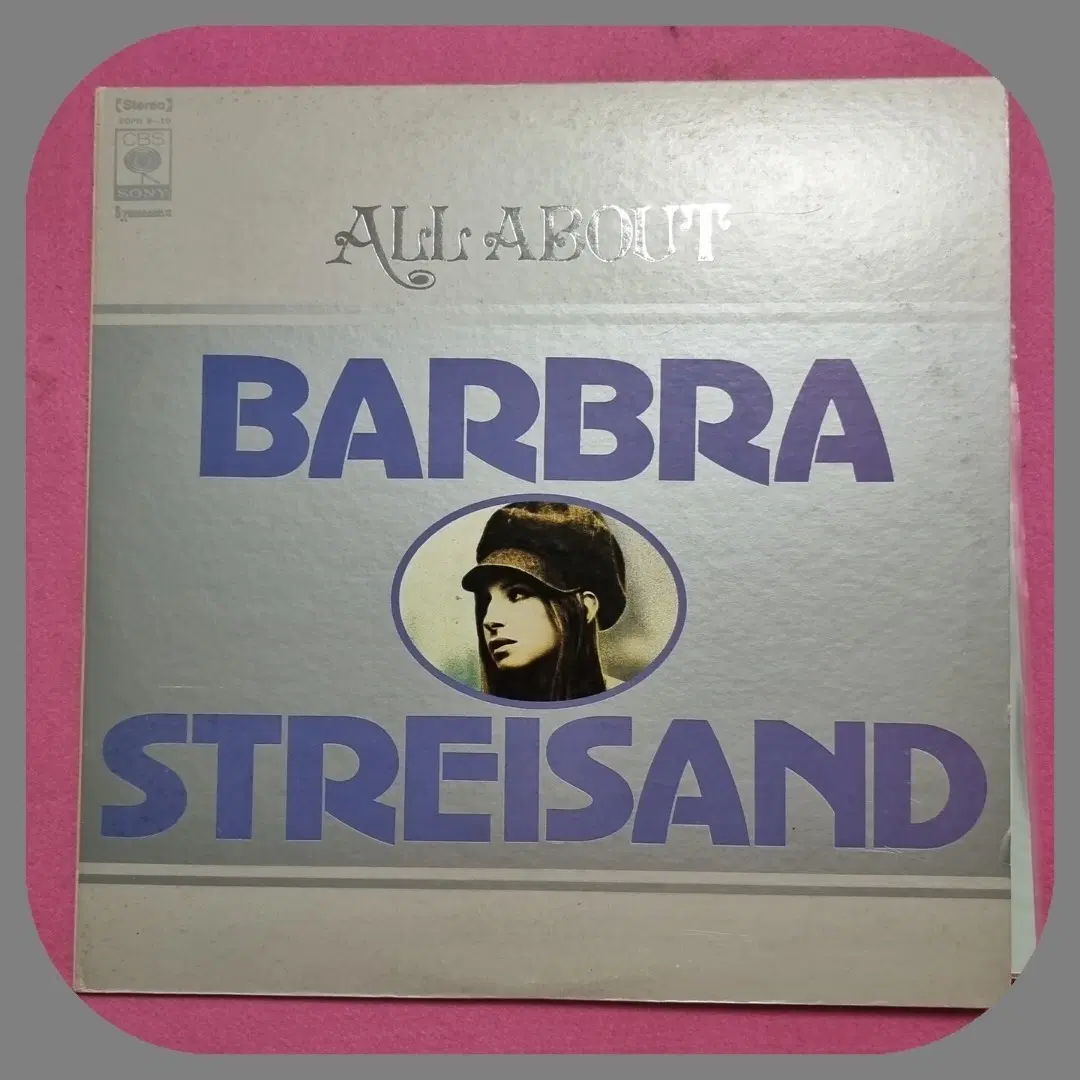 바브라 스트라이샌드 All About Barbra 2LP NM/NM 일본반