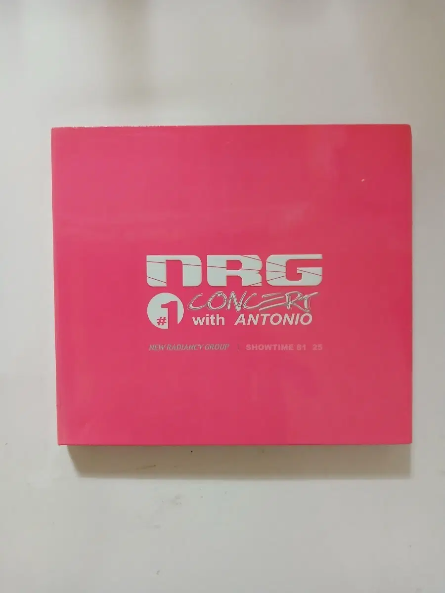 NRG 콘서트 with 안토니오 DVD.CD2장