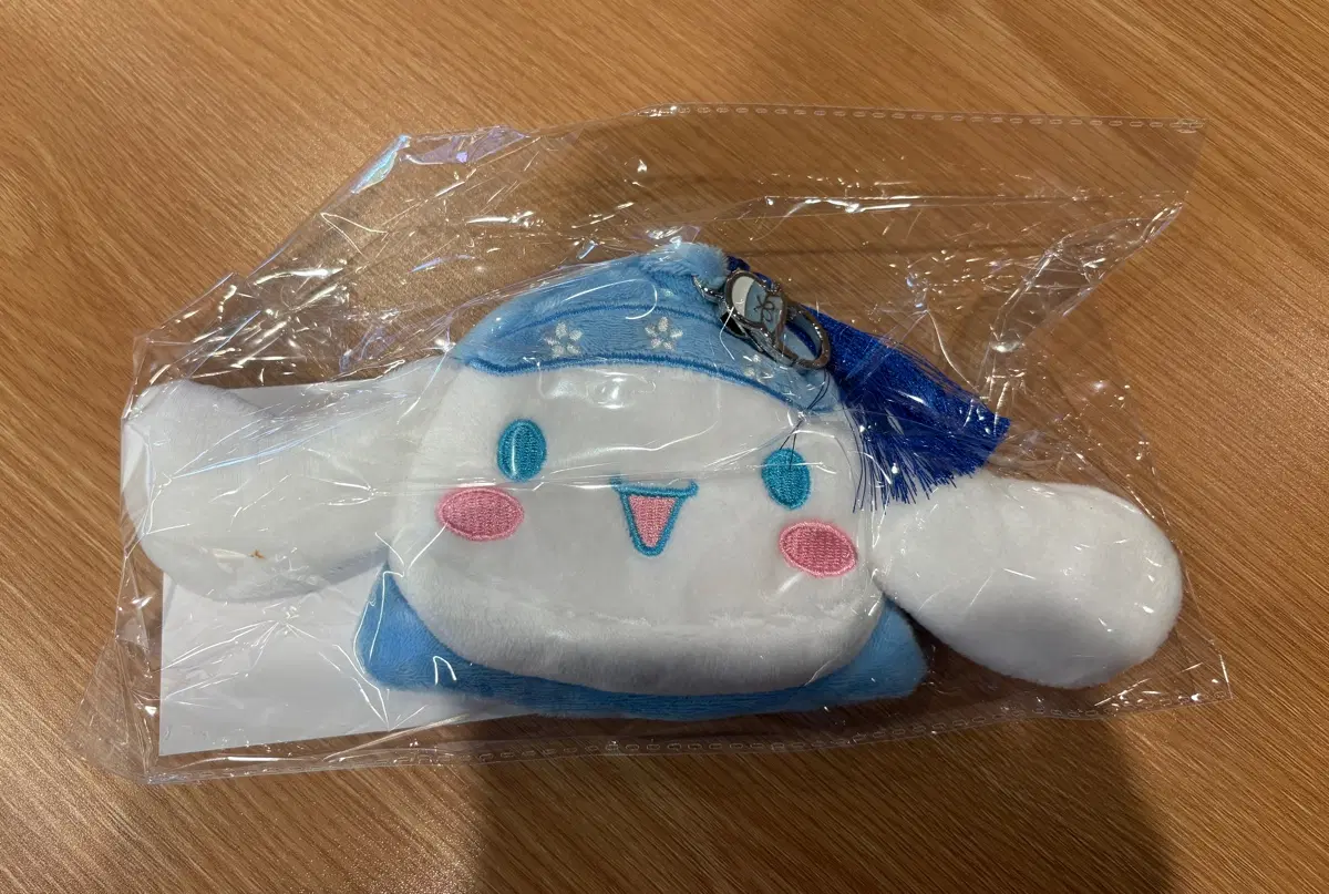 이디야 산리오 콜라보 시나모롤 인형 파우치 키링 동전지갑