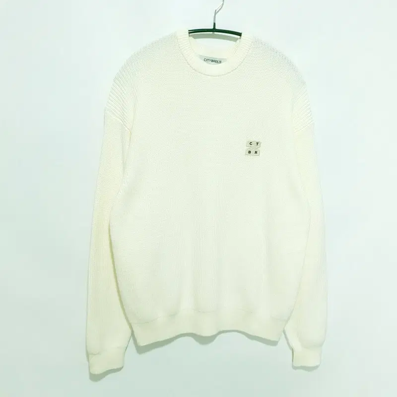 시티브리즈 로고 와펜 하찌 니트 M_M2261