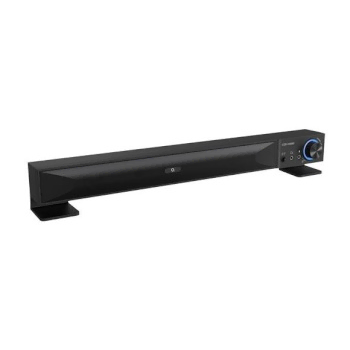 USB 전원 6W PC용 블랙 사운드바 스피커 블랙