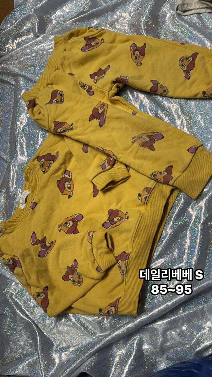 아기옷)데일리베베 밤비세트 85~95