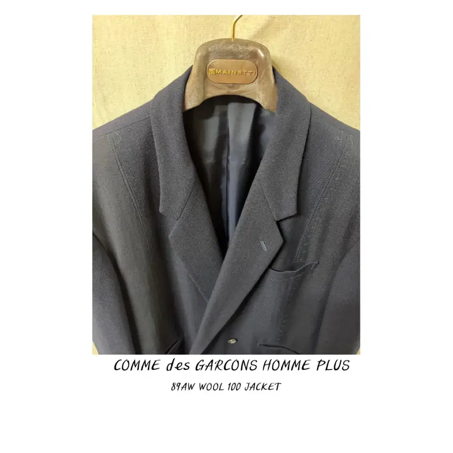 89AW Comme des Garcons Homme Plus JACKET