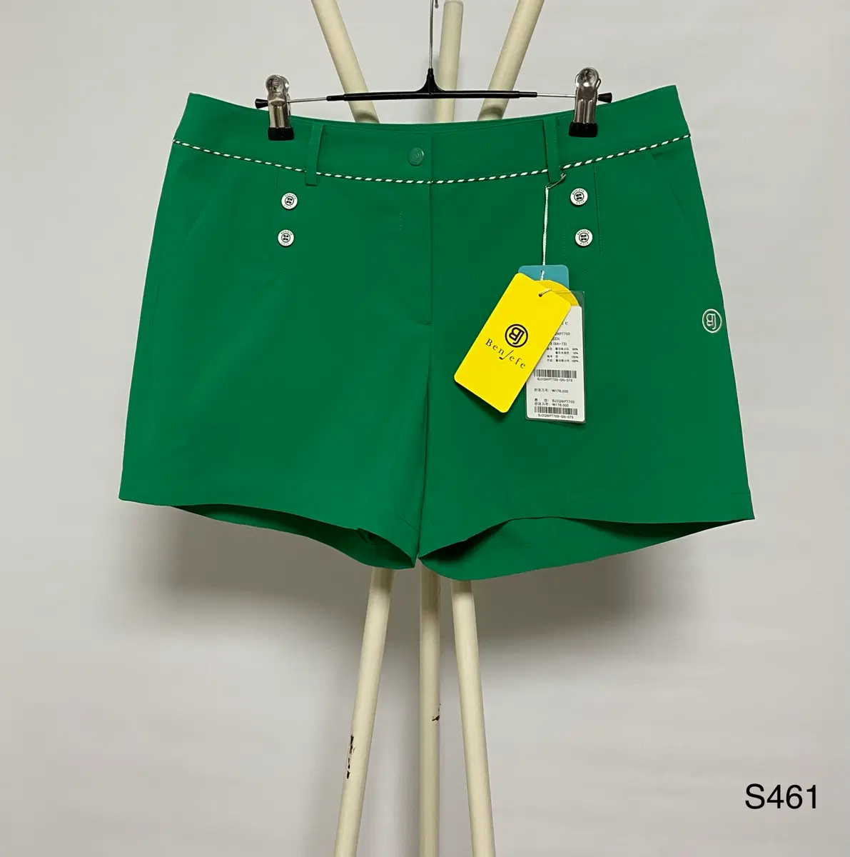 Benjefe 벤제프 여성 골프 반바지 그린 78cm 새상품