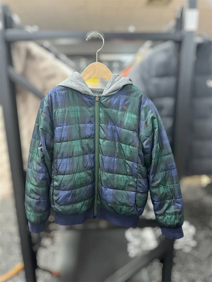 [G49] 갭 리버시블 후드집업 S (6-7Y/120cm)