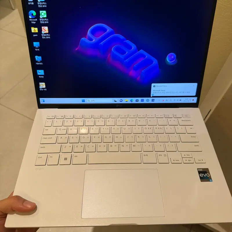 그램 노트북 엘지 14인치 13세대 14z90r 16G SSD512 win11
