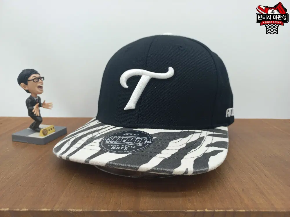 ATC KBO LG트윈스 프로야구 공식 라이선스 자수 야구모자 볼캡 블랙