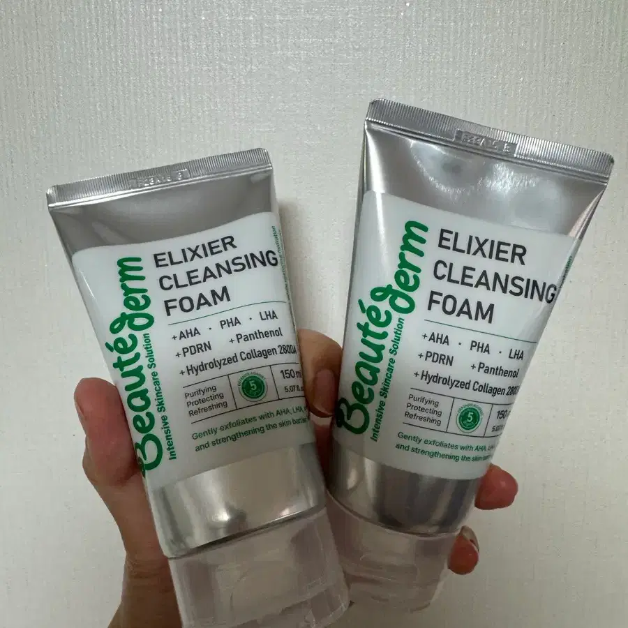 (우체국당일발송) 보떼덤 엘리시어 클렌징 폼 150ml 1+1(2개)