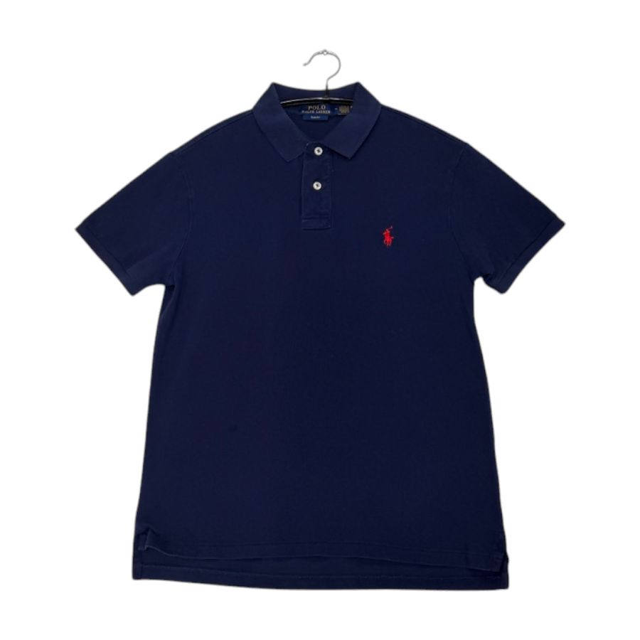 폴로 랄프로렌 Polo Ralph Lauren 네이비 슬림핏 반팔 카라티 M
