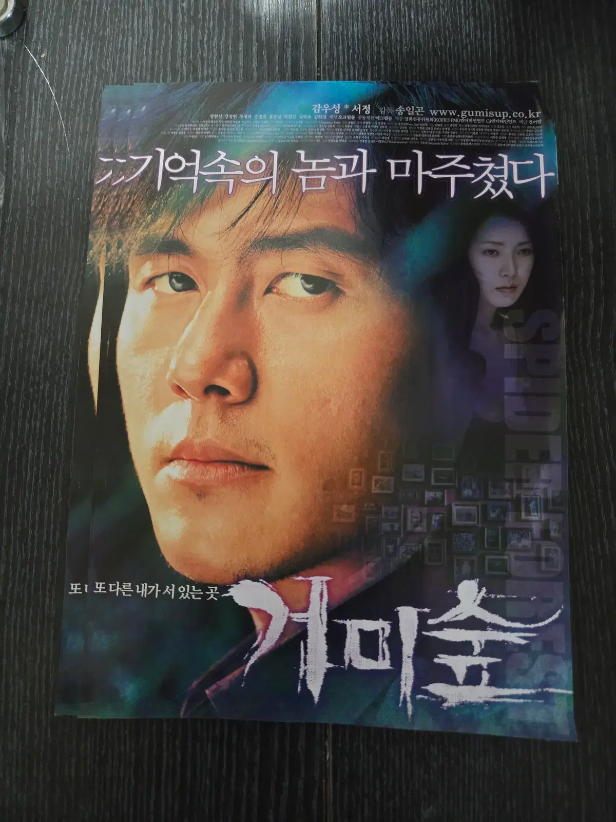 거미숲 / 감우성 / 영화전단지/영화자료/고전희귀