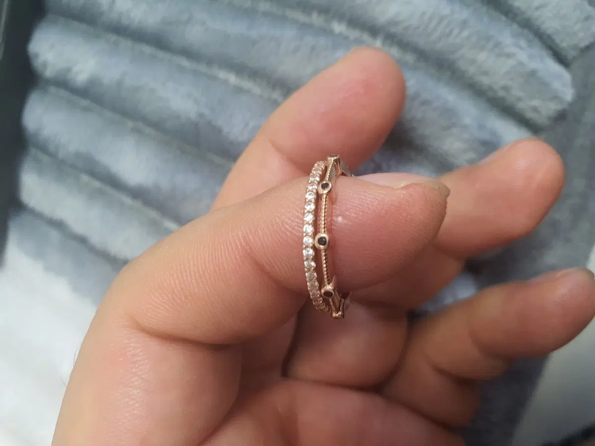 반지 두줄
