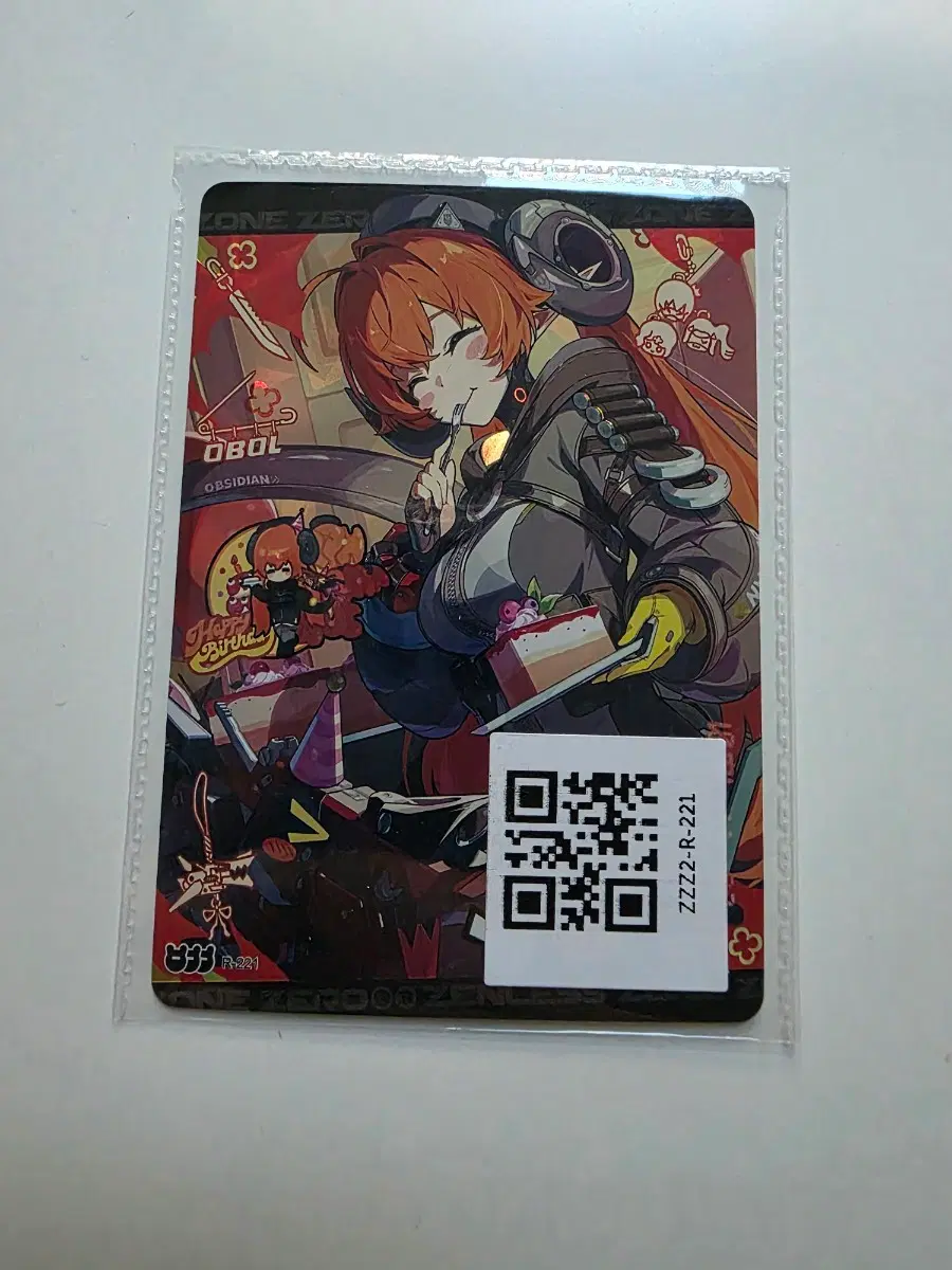 젠레스 존 제로 젠존제 샤이닝소울 TCG 컬렉션 생일 카드 오피 R-221