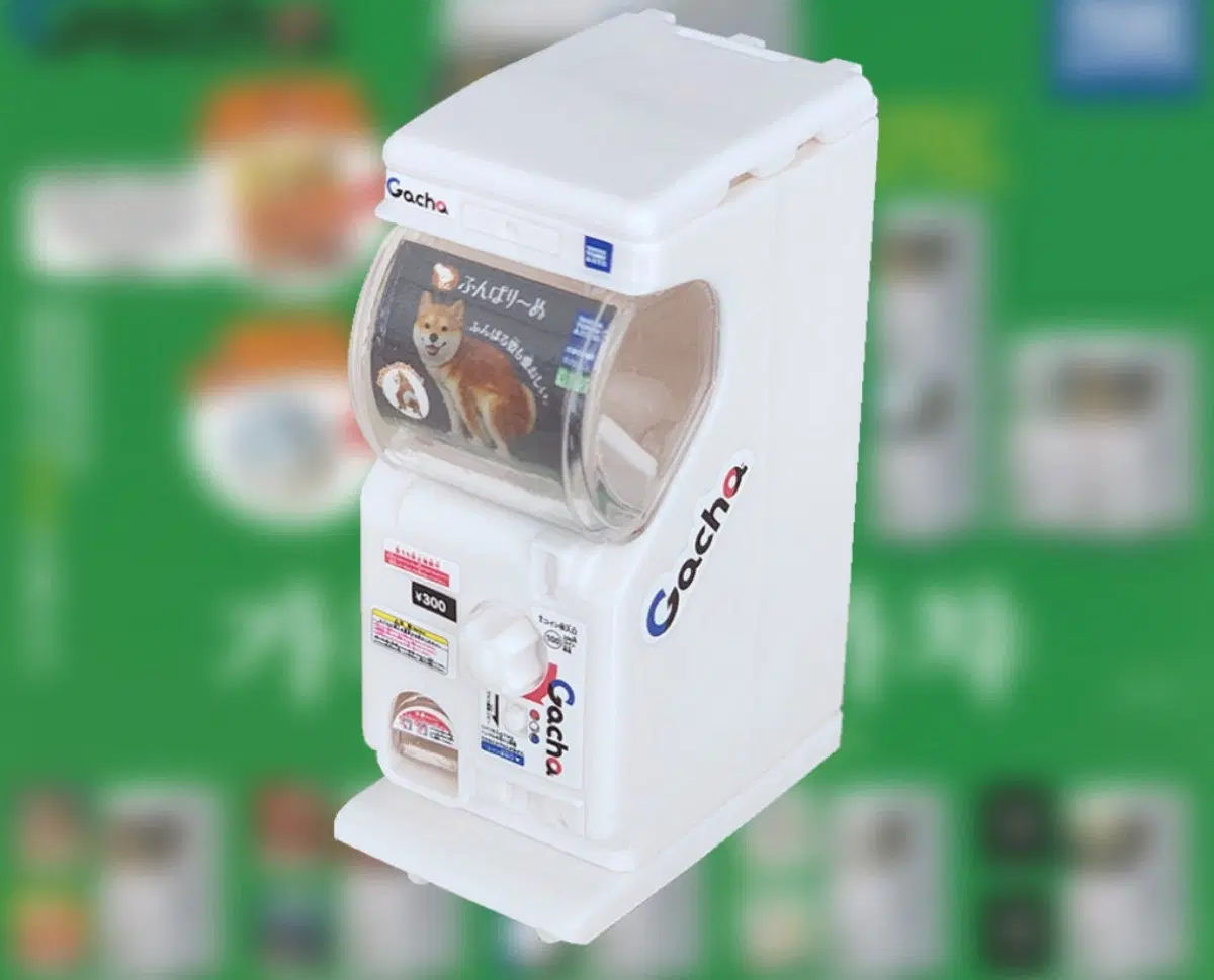 (새상품) 타카라토미 가챠머신 가샤폰 가챠 - 1번 시바견