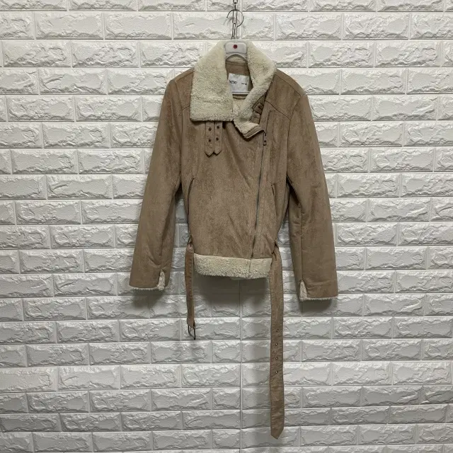 @280) 미쏘 인조 퍼 무스탕 자켓