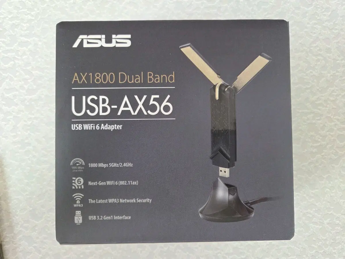 아수스 ASUS USB-AX56 무선랜카드 wifi 6