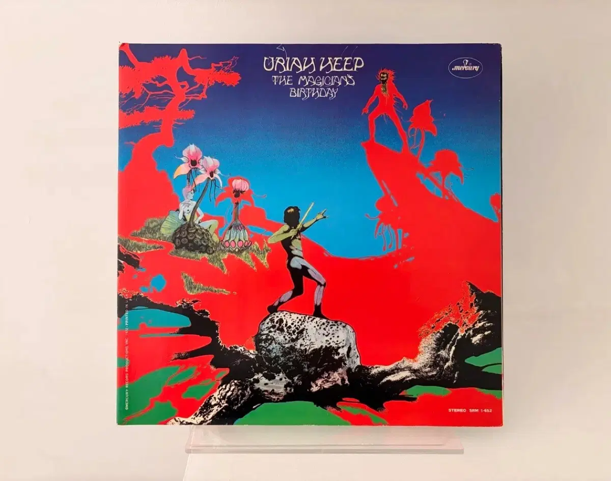 미국초반 프로그레시브 명반 The Magician's Birthday Uriah Heep LP 레코드 유라이어힙