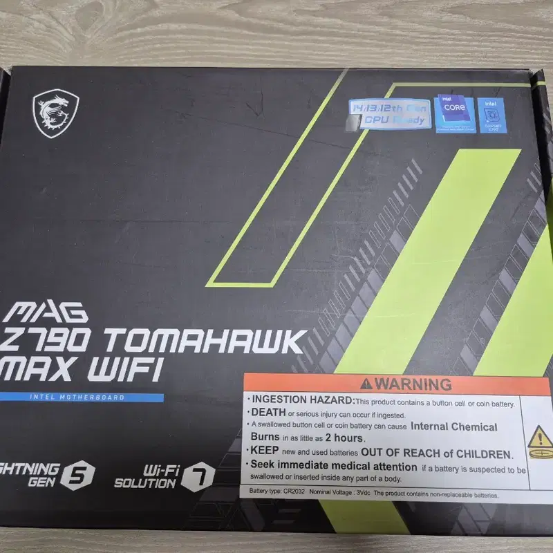 MSI MAG Z790 토마호크 맥스 WIFI D5 무상AS 22개월