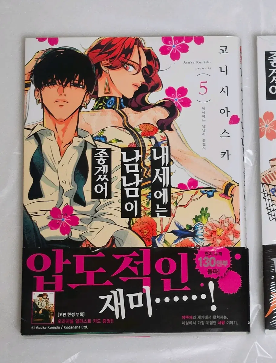 내세에는 남남이 좋겠어 5권 초판 한정판