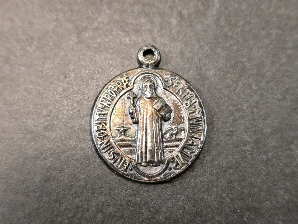 St. Benedict 성 베네딕도 팬던트
