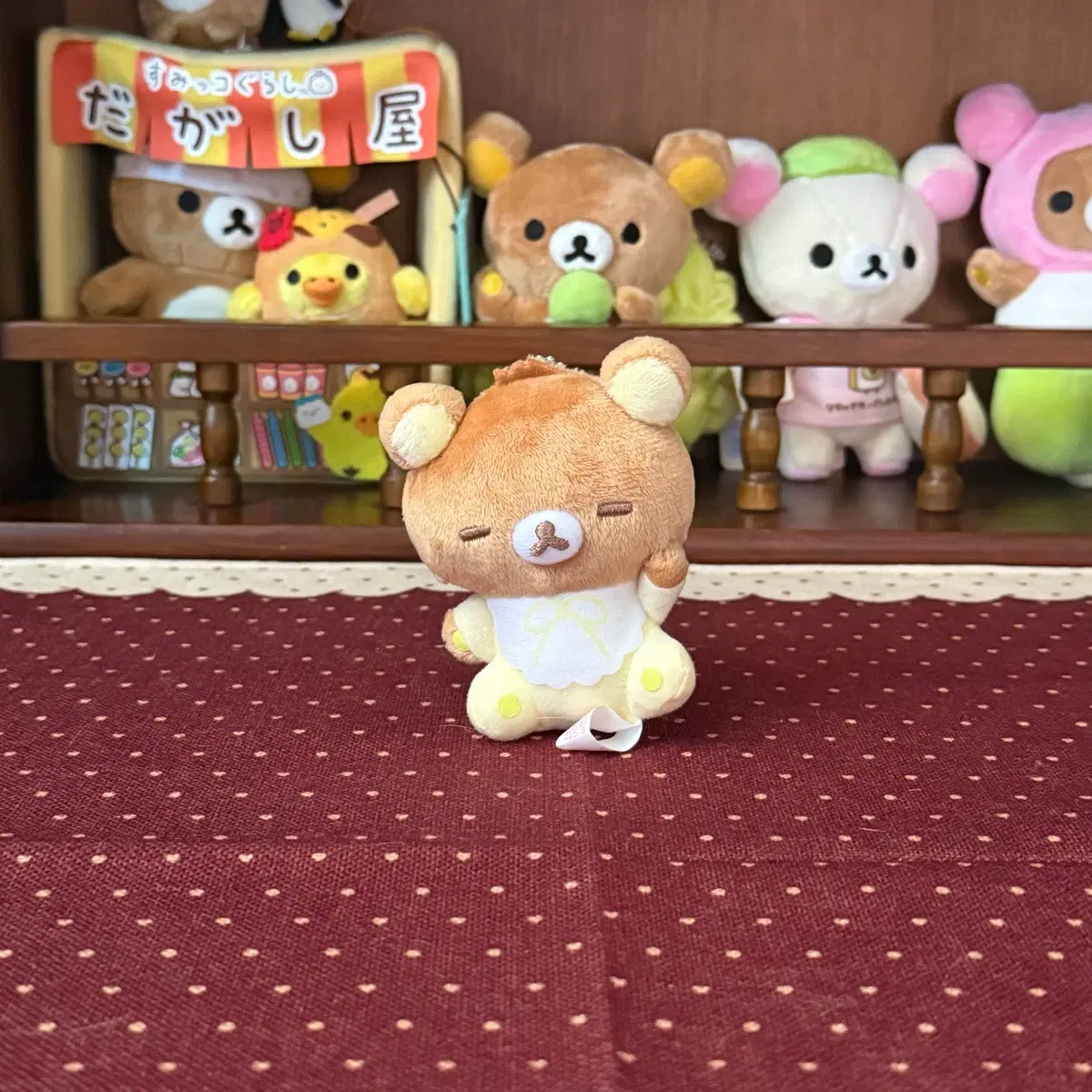 리락쿠마 우사우사 베이비 인형 키링