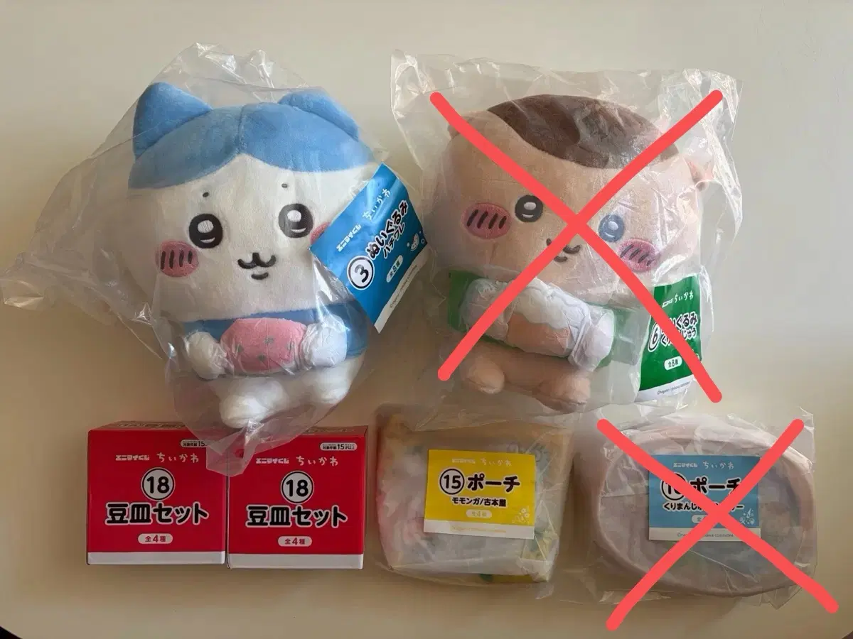 먼작귀 치이카와 여름 애니마이 쿠지 (새상품)