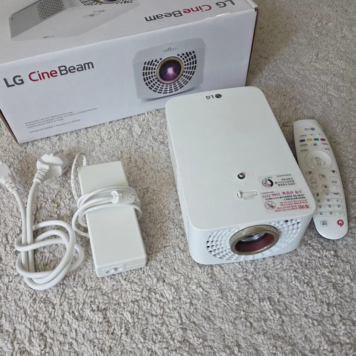 LG 시네빔 HF60LA (풀박스, 상태양호)